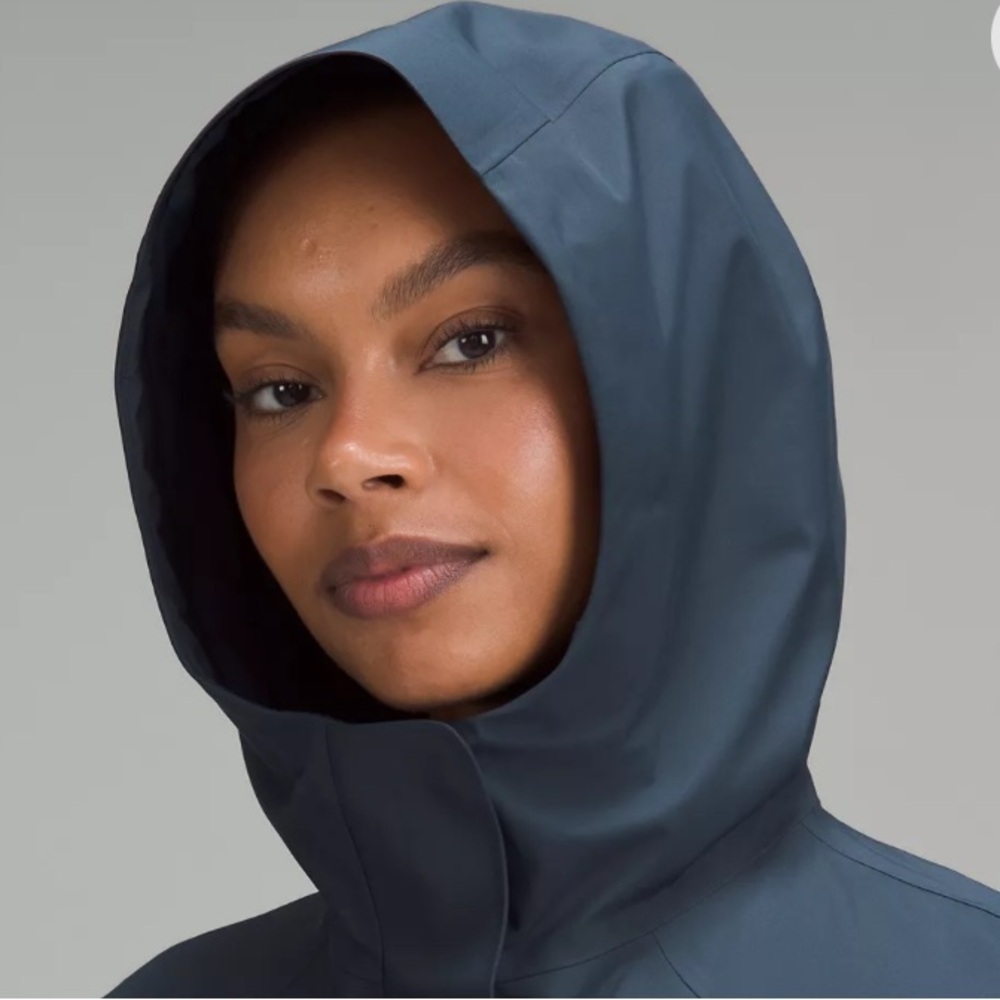 lululemon athletica Dark Blue Trench Coat - Picture 3 of 16